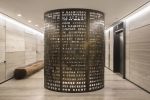 CUNY Lobby Sculptural Features | Public Sculptures by Amuneal | CUNY Advanced Science Research Center in New York
