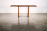 Exotic Wood Twin Pedestal Modern Desk from Costantini, Andre | Tables by Costantini Design. Item made of wood