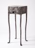 Hand-Forged Patinated Steel Console Table | Coffee Table in Tables by SVITANOK by Artem Zakharchenko. Item made of steel works with boho & minimalism style