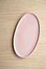 Handmade Oval Porcelain Serving Platter. Pink | Serveware by Creating Comfort Lab