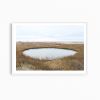 Coastal landscape contemporary photograph, "Marsh Pool" | Photography by PappasBland. Item composed of paper in minimalism or contemporary style