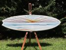 Sunrise/sunset at the beach | Wall Sculpture in Wall Hangings by Carvinart. Item made of wood