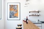 Abstract photography print, 'Rust Collage' industrial art | Photography by PappasBland. Item composed of paper in mid century modern or contemporary style