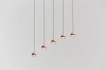 Dora Pendant Pl5 | Pendants by SEED Design USA. Item composed of steel and glass