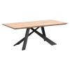 Metal Dining Table | Tables by ETAMORPH. Item composed of oak wood and steel