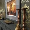 “Parisian Chandeliers” Painting | Oil And Acrylic Painting in Paintings by Lesley Anne Derks. Item made of canvas & synthetic