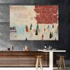 Reserve 60"x84" | Oil And Acrylic Painting in Paintings by Bibby Gignilliat. Item made of synthetic