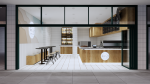 Waters Edge Cafe and Bar | Interior Design by Studio Hiyaku. Item made of synthetic