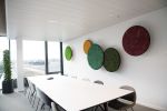 G-Circles and green world map for Astrea by Greenmood | Interior Design by Greenmood