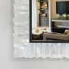 Selenite Mirror | Decorative Objects by Ron Dier Design | Thomas Lavin Inc in West Hollywood. Item composed of glass and synthetic