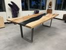Maple Epoxy River Dining Table 393 | Tables by KC Custom Hardwoods