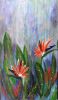 Enchanted garden | Oil And Acrylic Painting in Paintings by Elena Parau. Item made of canvas