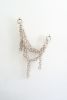 "Mele" ceramic chain sculpture | Wall Sculpture in Wall Hangings by Asmaa Aman Studio. Item composed of ceramic in boho or contemporary style