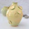 Melon Falling Petals Vase | Vases & Vessels by VLVolborth Studio - Veronica Volborth. Item made of ceramic works with contemporary & eclectic & maximalism style