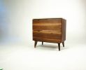 Marissa | Nightstand in Storage by Curly Woods. Item composed of oak wood and concrete in contemporary or modern style