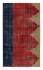 Vintage Turkish Rug in Red, with Geometric Patterns | Area Rug in Rugs by Rug and Kilim