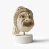Ancient Roman Theathre Mask Myra Decorative Bust  No:I | Sculptures by LAGU. Item made of marble