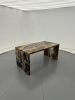 Waterfall Epoxy Table - Dining Table - Kitchen Table | Tables by Tinella Collection. Item made of walnut with synthetic works with minimalism & contemporary style