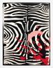Juan Vidal Zebrapaint | Area Rug in Rugs by Woop Rugs. Item made of fabric with fiber