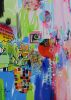 Amazing days II - Original mixed media painting | Paintings by Xiaoyang Galas. Item made of canvas works with contemporary & modern style