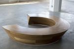 Round and Round Circular bench with hidden drawer | Benches & Ottomans by Makingworks. Item made of wood