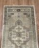 Hand-woven Turkish Rug Doormat| 1.7 x 3 | Small Rug in Rugs by Wool and Rug. Item made of wool works with boho & contemporary style