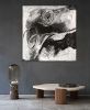 'REQUiEM' original abstract painting by Linnea Heide | Oil And Acrylic Painting in Paintings by Linnea Heide contemporary fine art. Item made of canvas & synthetic