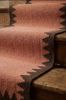 Handwoven Woolen Runner Rug | Rugs by Evergreen Carpets. Item composed of wool in boho or minimalism style