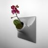 Modern Ceramic Wall Planter Set of 3 - The Node Collection | Plant Hanger in Plants & Landscape by Pandemic Design Studio