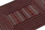 Vintage Baluch Tribal Kilim in Red with Geometric Patterns | Area Rug in Rugs by Rug and Kilim