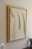 No. 110 Japandi Plaster Wall Relief - Scandinavian Decor | Wall Sculpture in Wall Hangings by Joseph A