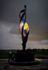 Asclepius | Public Sculptures by Innovative Sculpture Design. Item composed of metal in contemporary or modern style