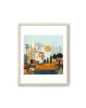 Terrace District | Prints by Birdsong Prints. Item composed of paper in mid century modern or eclectic & maximalism style