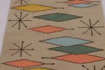 Rug & Kilim’s Mid-Century Modern Rug, Colorful Diamonds | Area Rug in Rugs by Rug and Kilimarea