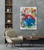 Goodness Gracious Acrylic Abstract | Oil And Acrylic Painting in Paintings by Strokes by Red - Red (Linda Harrison). Item composed of canvas
