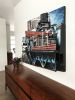 "Overlooking the Significance of Passageways" | Oil And Acrylic Painting in Paintings by Heather Kocsis. Item composed of wood & synthetic
