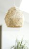 Boho Pendant Light, Raffia Fringe Chandelier, | Chandeliers by Magdyss Boutique | Yacht Club București in București. Item works with boho & contemporary style