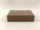 Desktop Humidor in Walnut | Chest in Storage by Brian Holcombe Woodworker. Item composed of walnut
