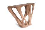 Amorph Petra Console Table, Antique Oak Stained | Tables by Amorph. Item made of wood