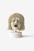 Ancient Roman Theathre Mask Myra Decorative Bust Statue NoII | Sculptures by LAGU. Item made of marble