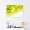 Sunkissed Oak _ 3643  --  bring a lush summer day inside | Prints in Paintings by Petra Trimmel. Item made of canvas with paper