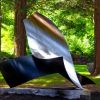 Couple 9 | Public Sculptures by Joe Gitterman Sculpture | Old Lyme Inn in Old Lyme. Item composed of steel in contemporary style