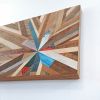 Reclaimed Wood Starburst | Wall Sculpture in Wall Hangings by Christopher Original | Rubia Hair in West Linn. Item composed of wood