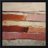 Terra rosa | Oil And Acrylic Painting in Paintings by Sophie DUMONT.. Item composed of wood & canvas compatible with minimalism and contemporary style