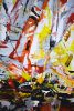 Abstract regatta 3. | Oil And Acrylic Painting in Paintings by IRYNA KASTSOVA. Item made of canvas compatible with contemporary style