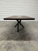 The WoodStone Table | Dining Table in Tables by Black Rose WoodCraft. Item composed of walnut and steel in modern style
