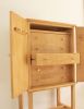 Jewelry case on stand | Chest in Storage by Simon Metz Woodworking. Item composed of oak wood