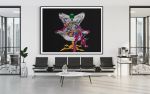 Edria | Oil And Acrylic Painting in Paintings by LA TOYA JONES. Item composed of canvas in mid century modern or contemporary style