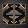 Sonora Set of 2 Aztec Wood Wall Art with Mexican Patterns | Wall Sculpture in Wall Hangings by Skal Collective. Item made of wood