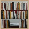 ode aux livres | Oil And Acrylic Painting in Paintings by Sophie DUMONT.. Item composed of canvas in minimalism or contemporary style